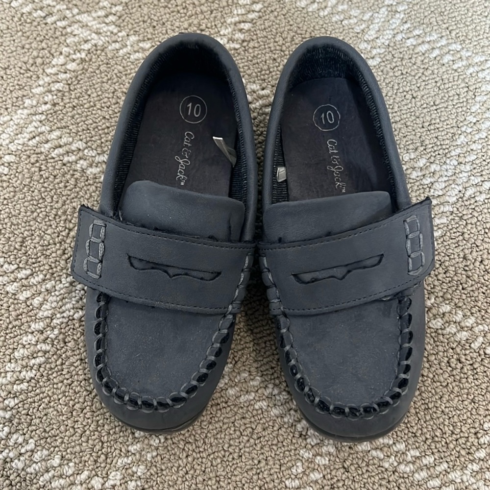 Toddler boys dress shoes - gray